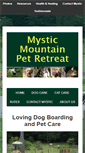Mobile Screenshot of mysticmtretreat.com